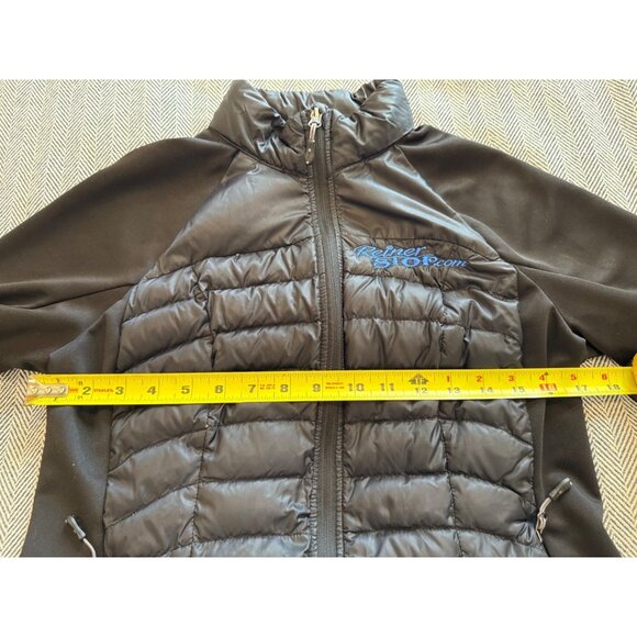 Weatherproof 32° Black Quilted Jacket With Reiner Stop Logo Size M - Picture 8 of 11